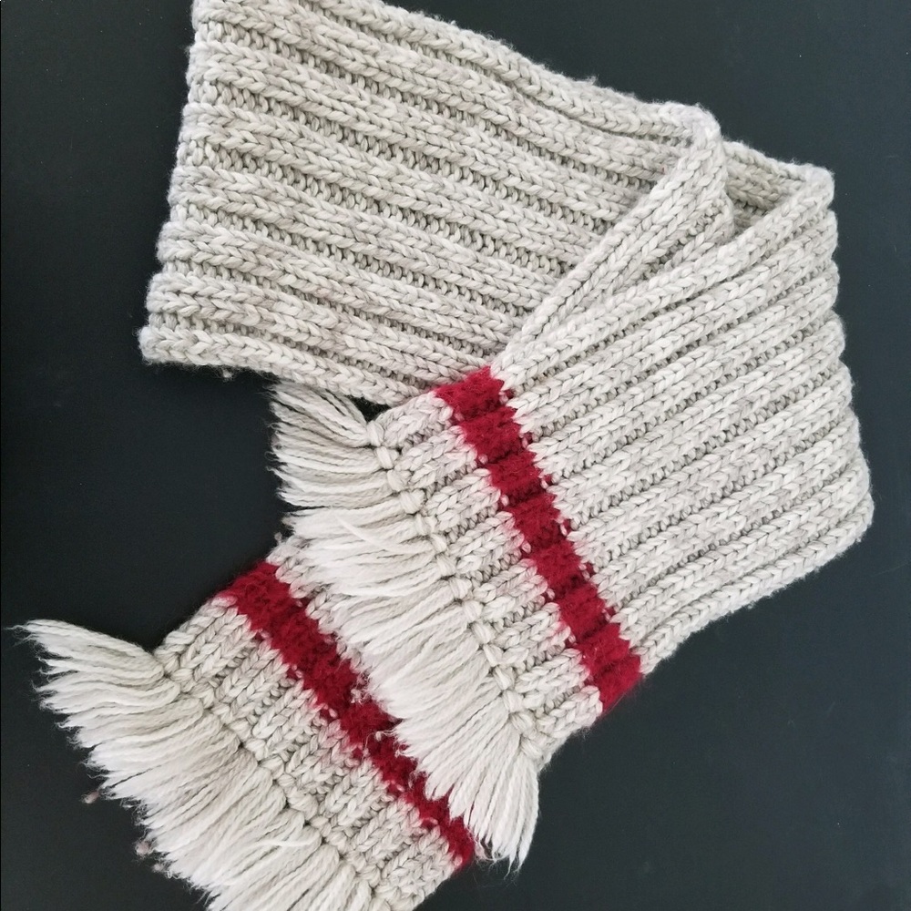 American Eagle Multicolored Striped Scarf